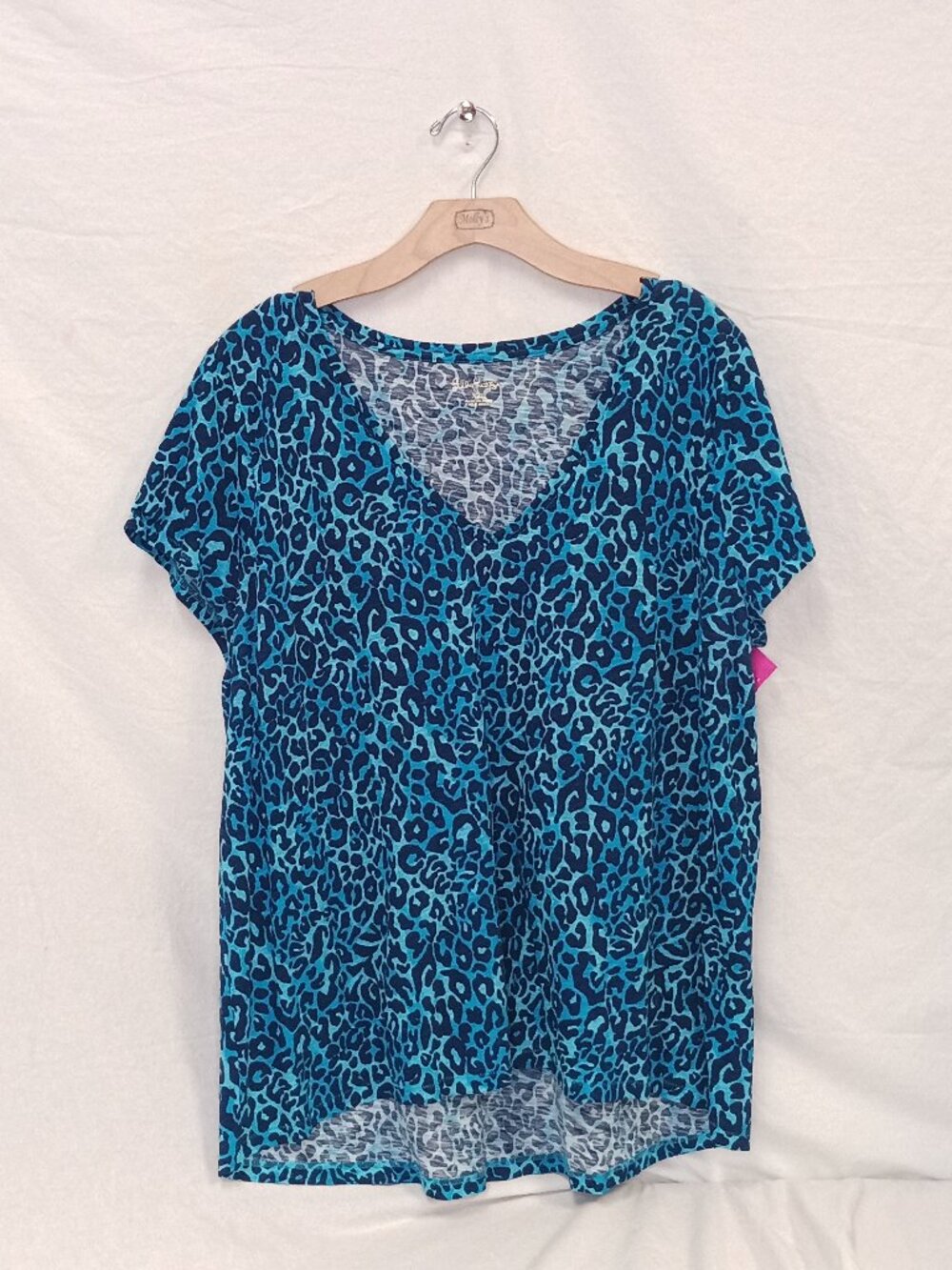 Lilly Pulitzer Cheetah Print Blouse - Picture 1 of 2